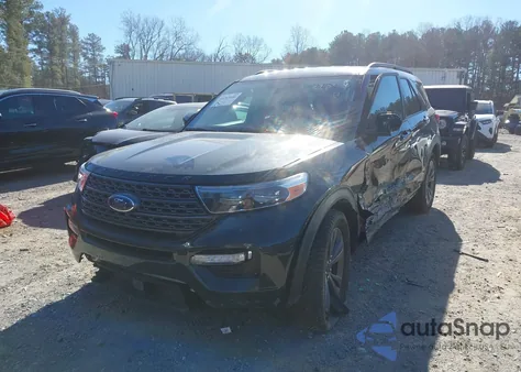 2022 Ford Explorer Xlt z USA, uszkodzony, nr VIN 1FMSK8DH2NGA68263